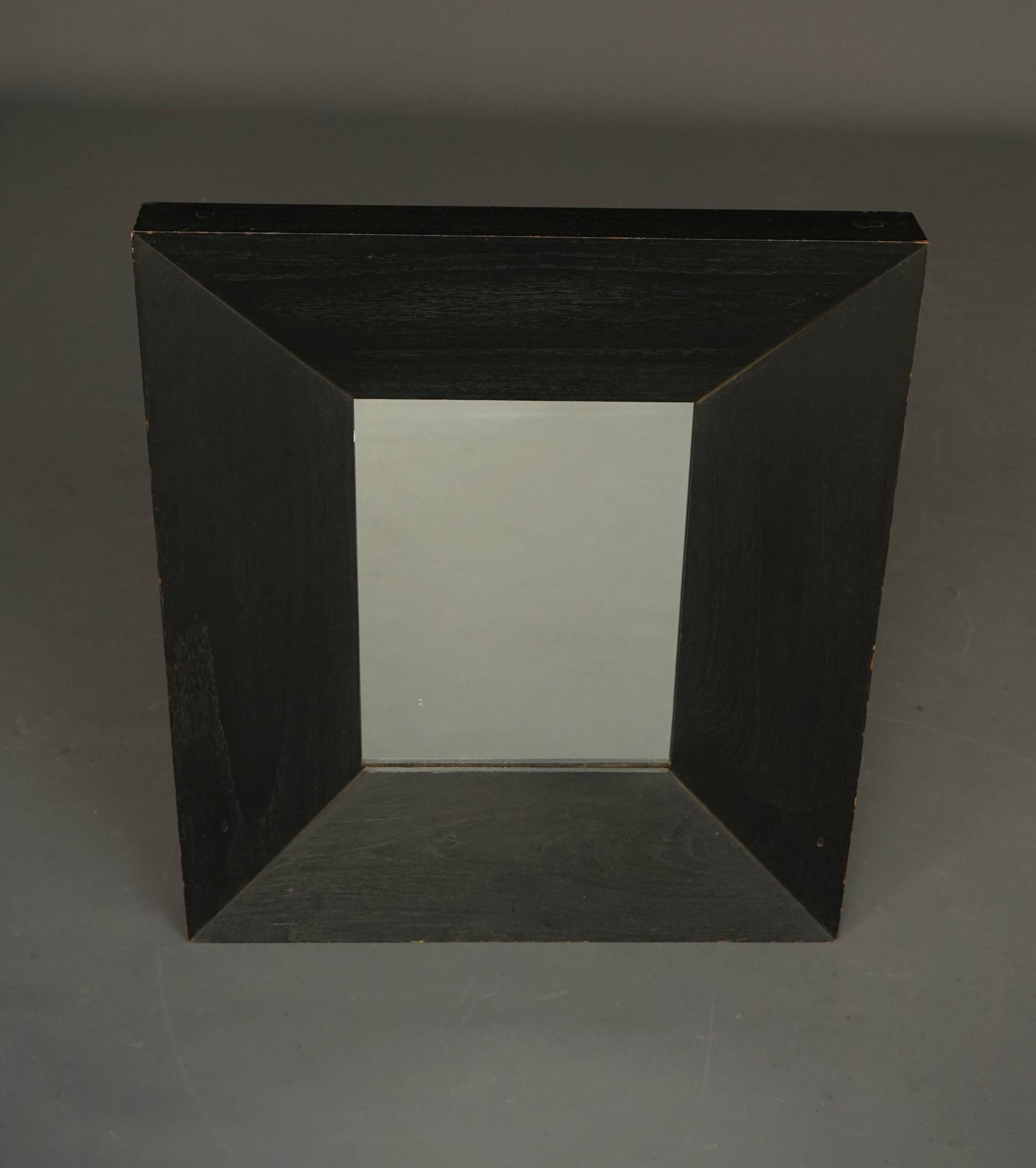 Miroir mural vintage à cadre épais