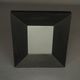 Thick framed vintage wall mirror