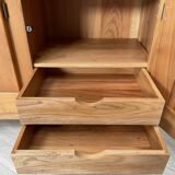 Enfilade en elme massif, REGAIN edition, circa 1980.