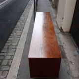 Row of the 1960s teak