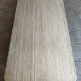 Beige Italian travertine coffee table