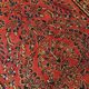 Handmade antique Persian Sarouk runner 3.2' x 7.10' (97cm x 241cm) 1900s - 1B708