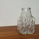 Vase vintage allemand en verre modèle sur les rochers par Lars Hellsten pour Walther Glas, années 1970