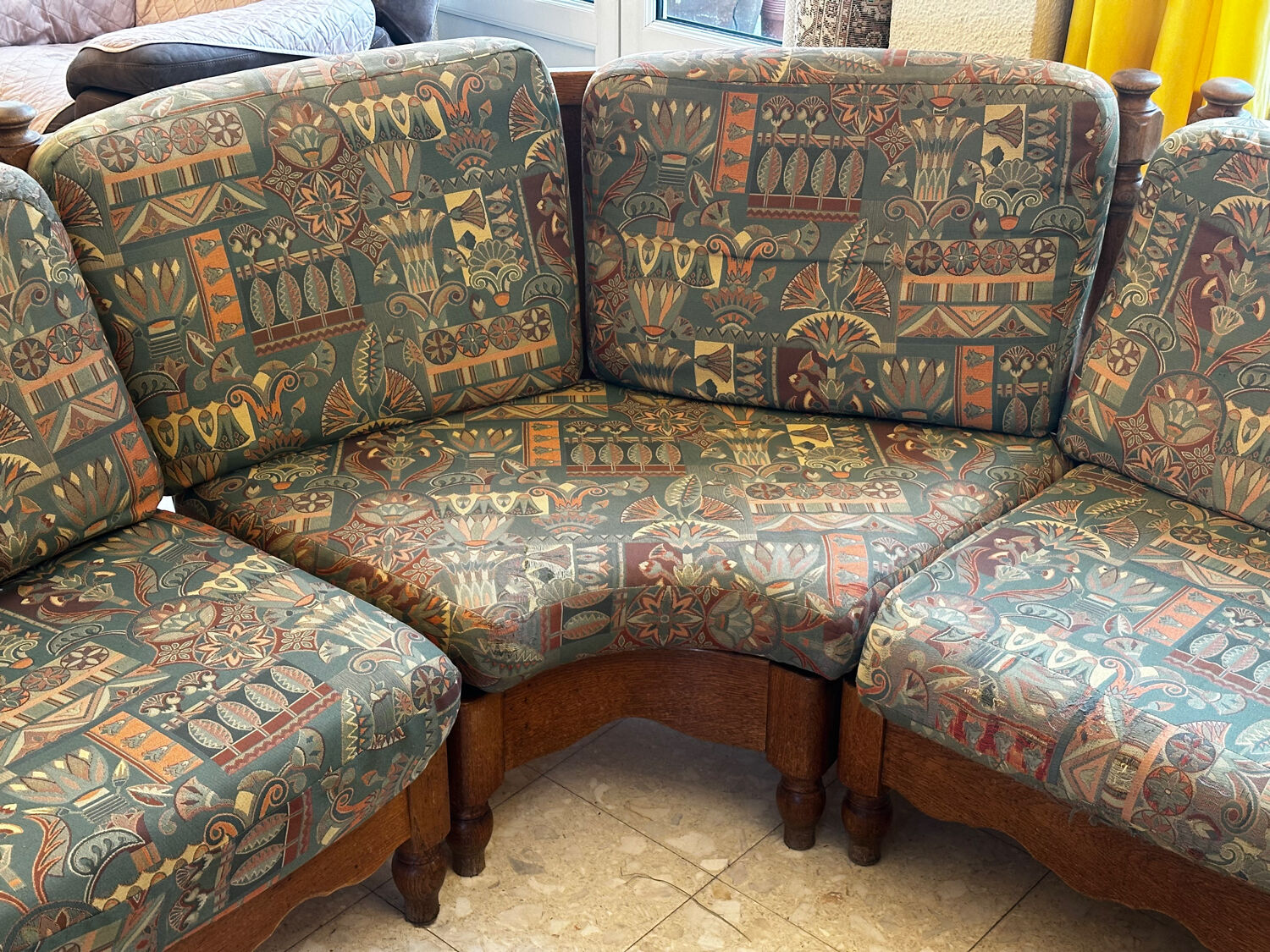 Salon modulable vintage années 50