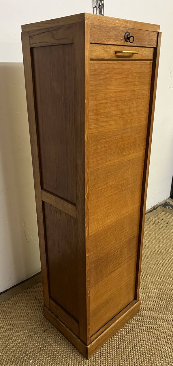 Classeur / Secrétaire / Range document à rideaux Vintage