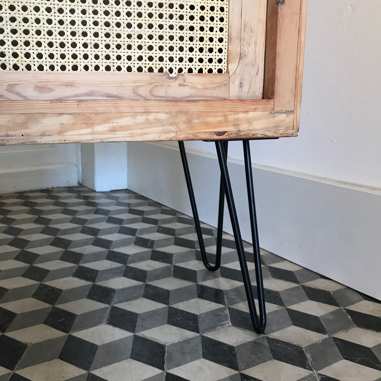Wooden stockings and canning furniture