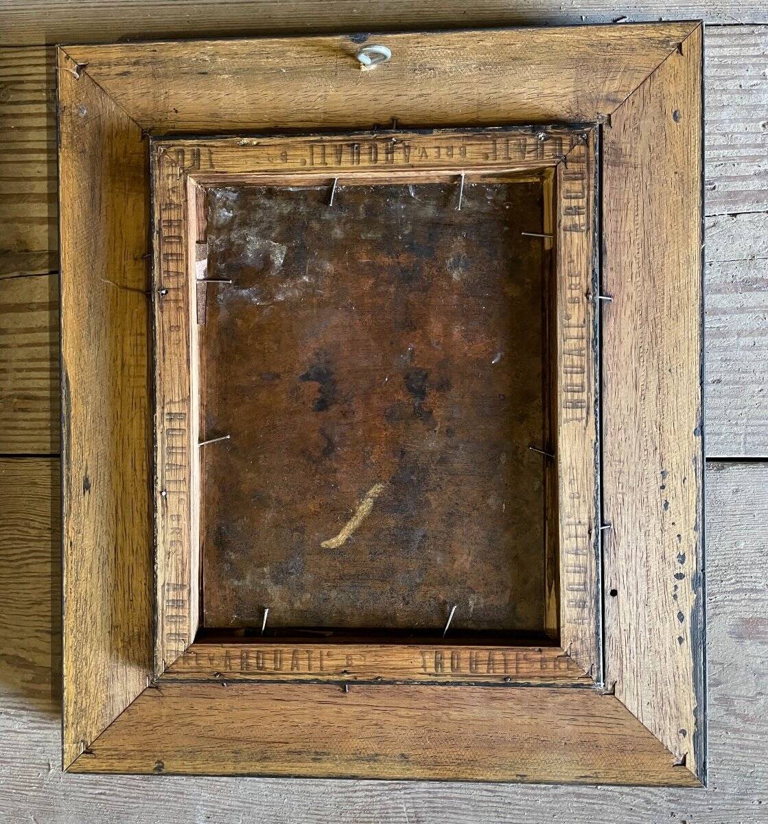 Ecstasy of Saint Francis of Assisi, oil on copper, 17th century