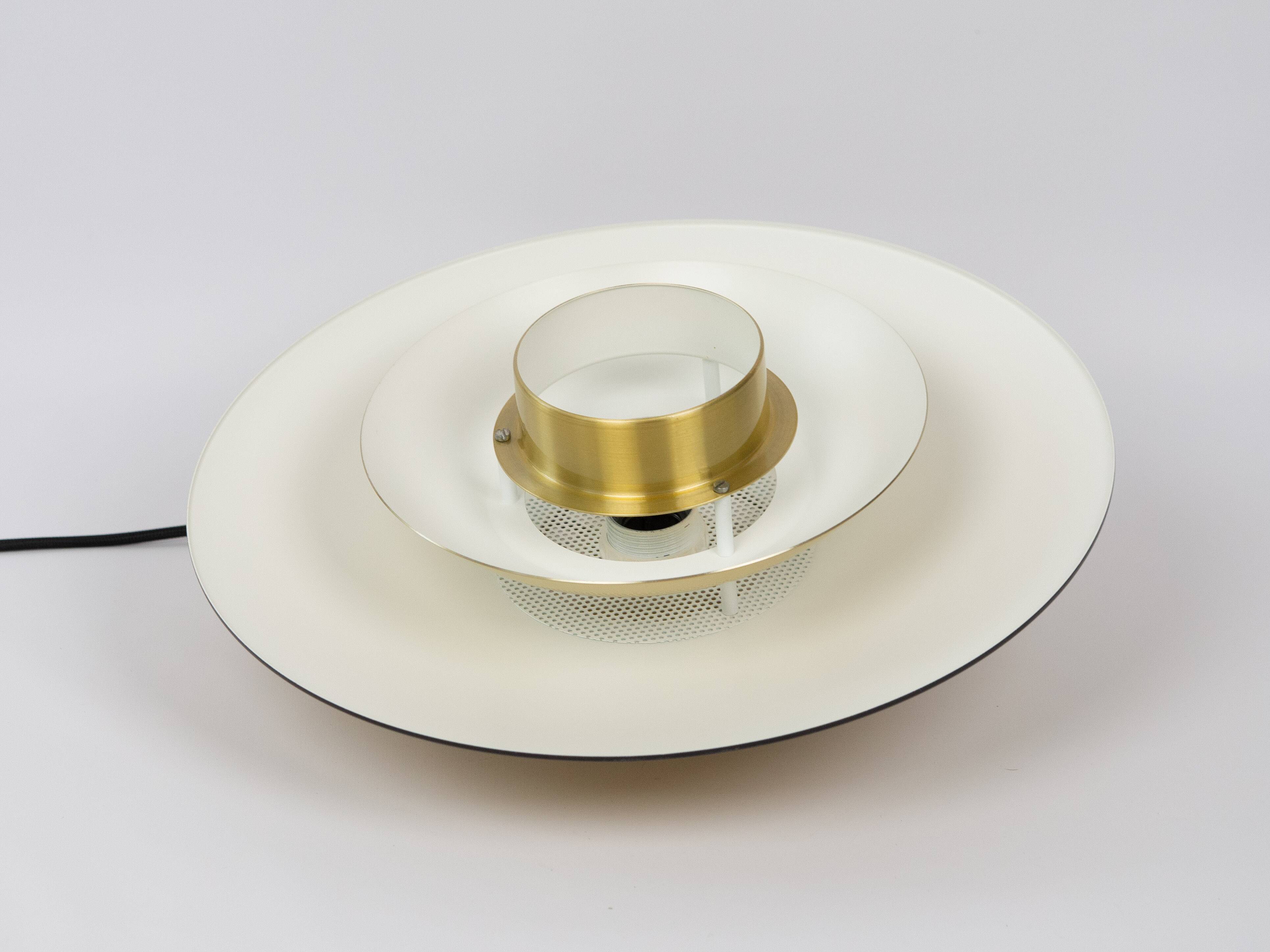 Danish vintage pendant lamp Roma from 1980s