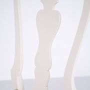 Set of six dining chairs - Neo Rococo style - white painted with decorative details - 1920s