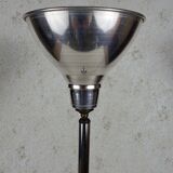 Art Deco lamp in chromed metal