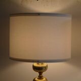 Paire de lampes scandinave en laiton 1970