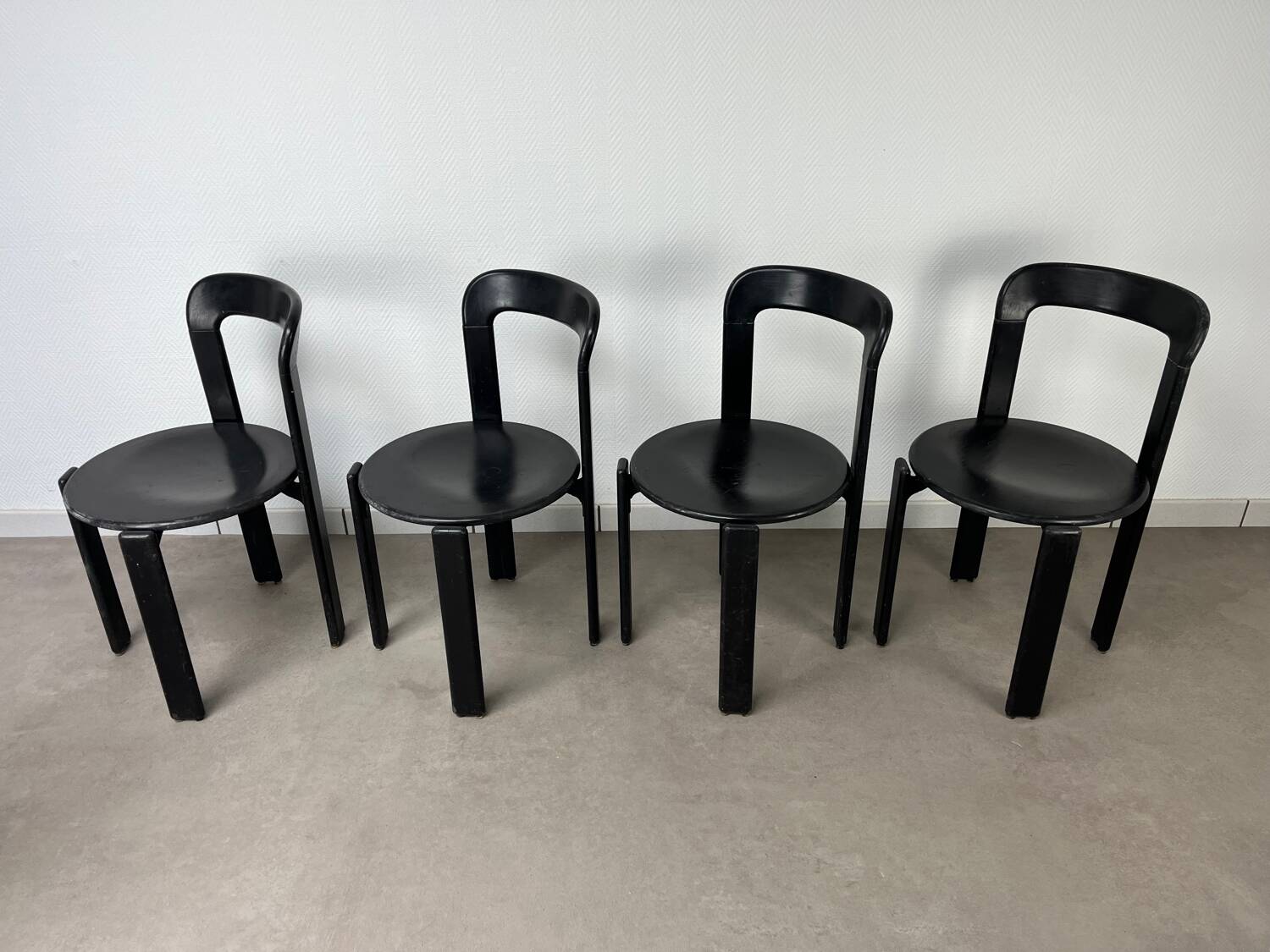 4 Bruno Rey 3300 chairs for Dietiker