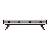 Lowboard en bois, design danois, années 1960, production : Denmark