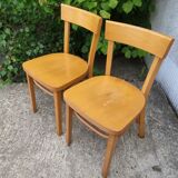 Pair of bistro chairs
