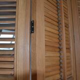 Screen in solid oak
