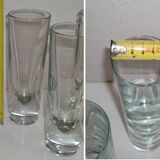 6x Long drink glass Bullet - Carlo Moretti 1980'S - Borgonovo