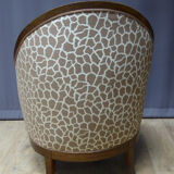Fauteuil bergère art déco