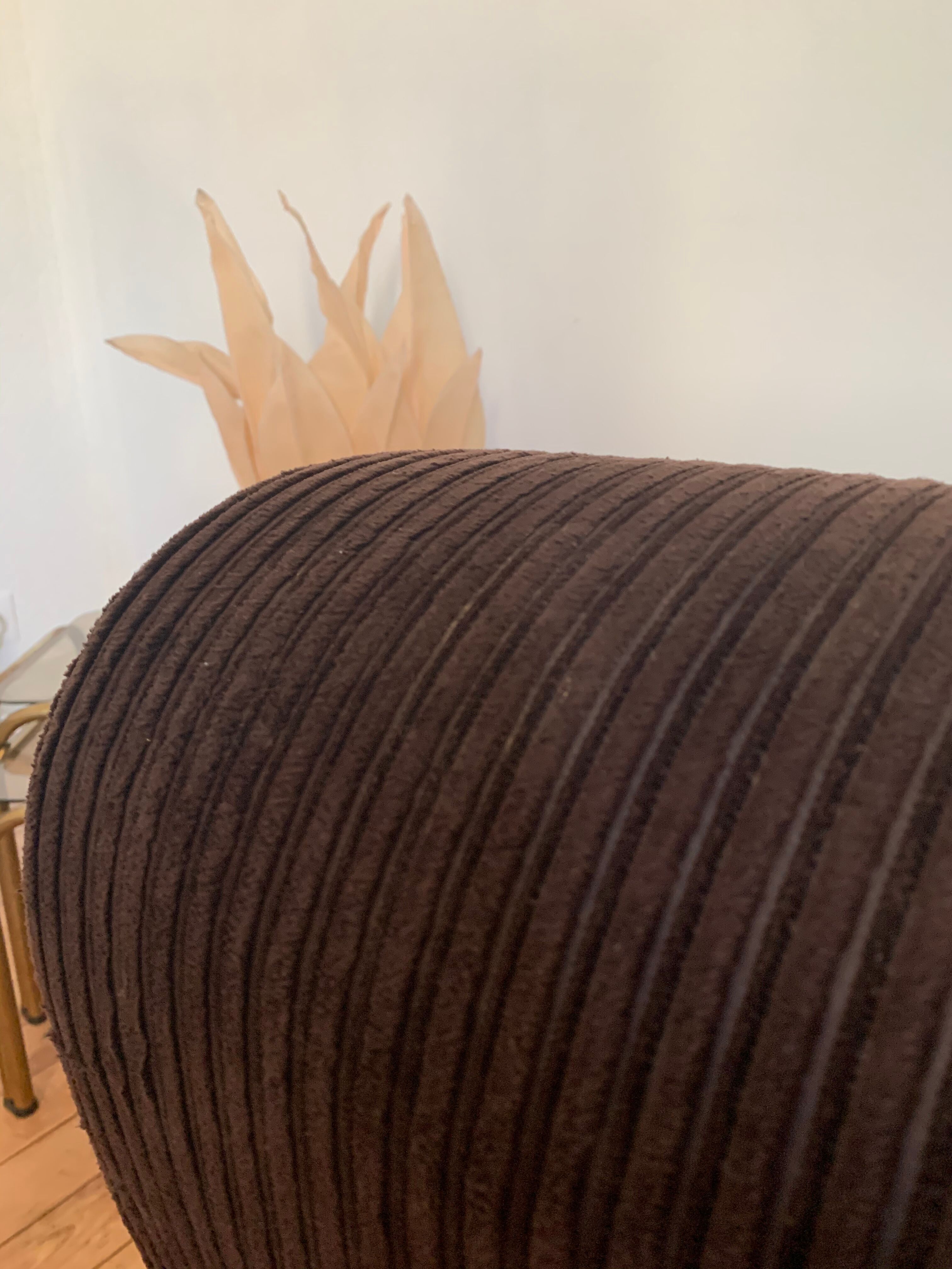 Velvet armchair 1970