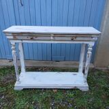 Antique console, restored