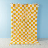 Tapis berbère, Lemon Check II, 147 x 235