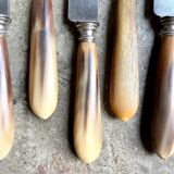 5 TD Paris horn and forged steel knives