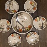 Japanese earthenware dinner service