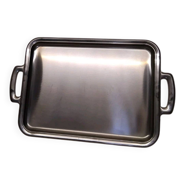 Motta - Rectangular Stainless Steel Tray with Handles