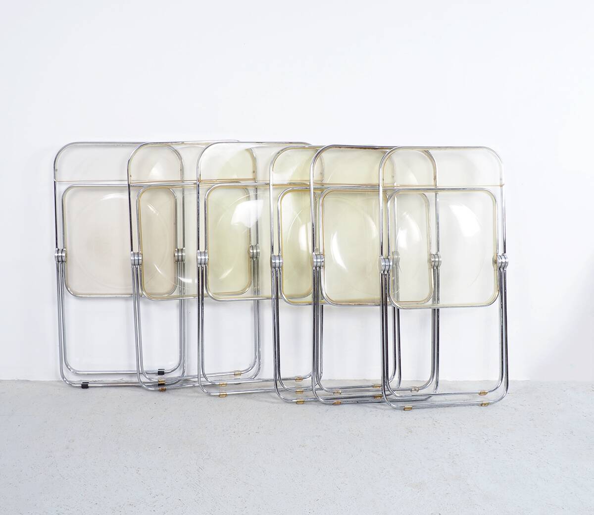 Plia Folding Chair by Giancarlo Piretti for Castelli / Anonima Castelli, 1960s