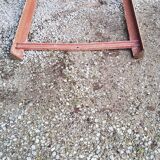 Industrial metal workshop table