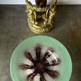 Centerpiece / Especially table with mythological characters in gilded bronze Empire era