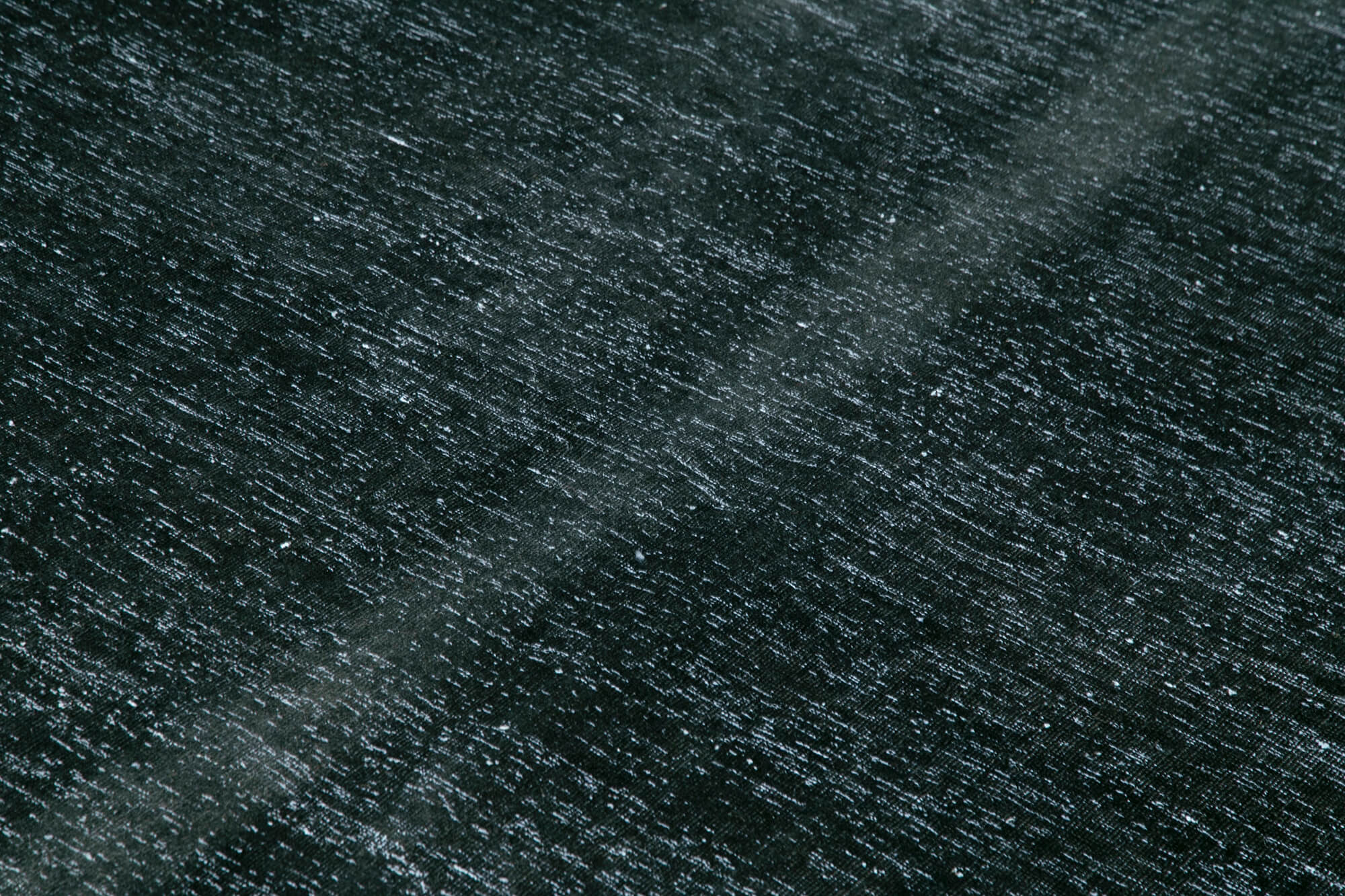 Handmade Oriental Overdyed 293 cm x 407 cm Black Wool Carpet