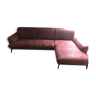 Canapé d'angle prune