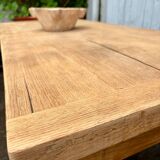 Table de ferme en chêne