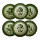 Longwy dessert plates