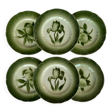 Longwy dessert plates