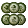 Longwy dessert plates
