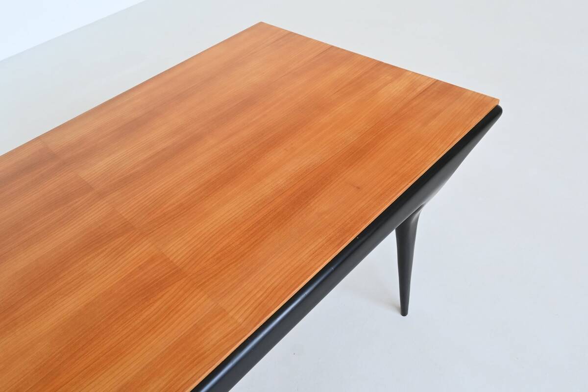 Alfred Hendrickx T4 dining table in beech Belform Belgium 1958