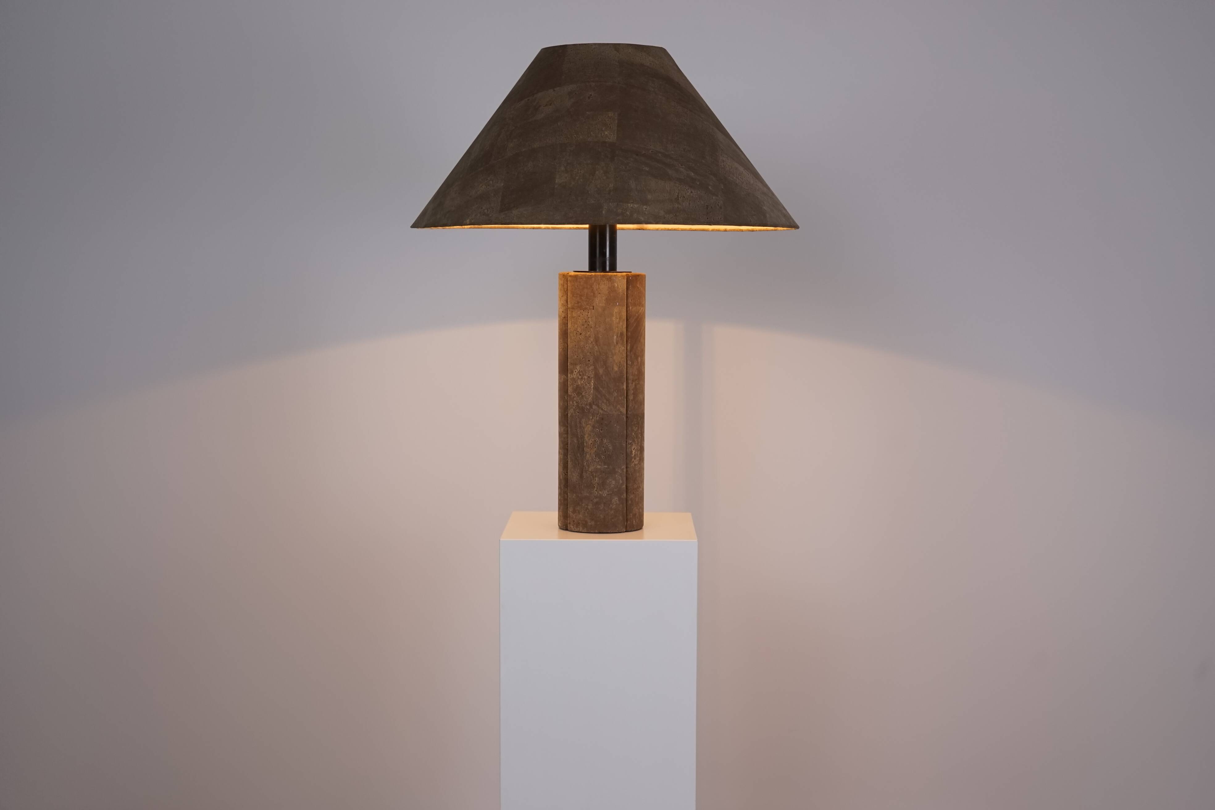 Table Lamp in Cork by Ingo Maurer for Design M