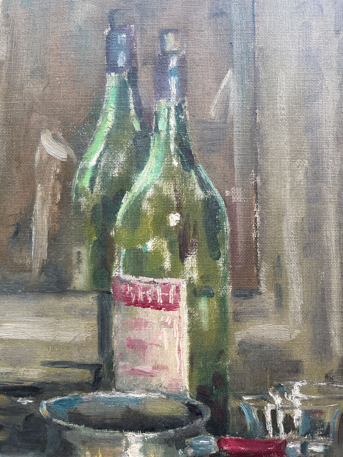 Still life oil on canvas