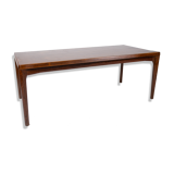 Coffee table in rosewood designed by Henning Kjærnulf, 1960s