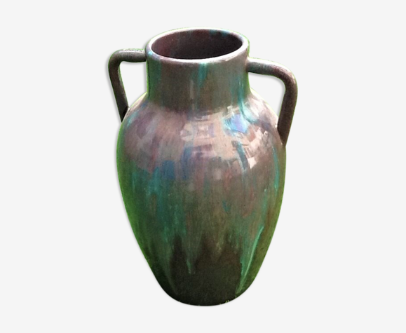 Period Art Deco Ceramics of Art Caudéran-Bordeaux Grand vase of ovoid  shape... | Selency