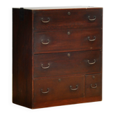 Commode Tansu japonaise, vers 1890