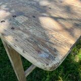 Table ancienne en bois pliante