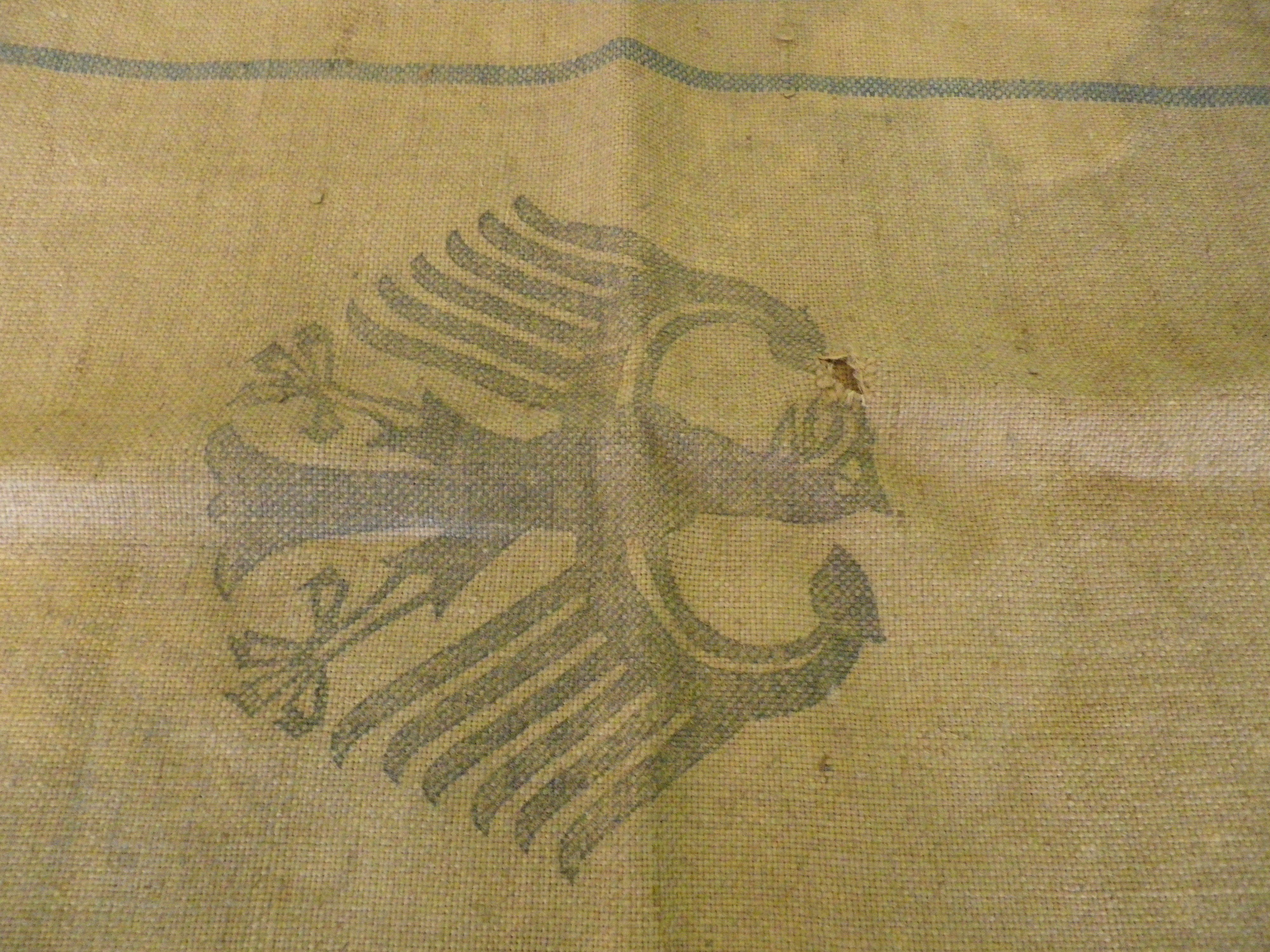 Refueling bag - H.Vpfl. 1935 with national eagle on the back - Collectible - Germany