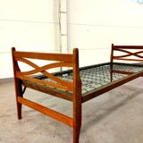 Foldable cross bed, one person, 1950s