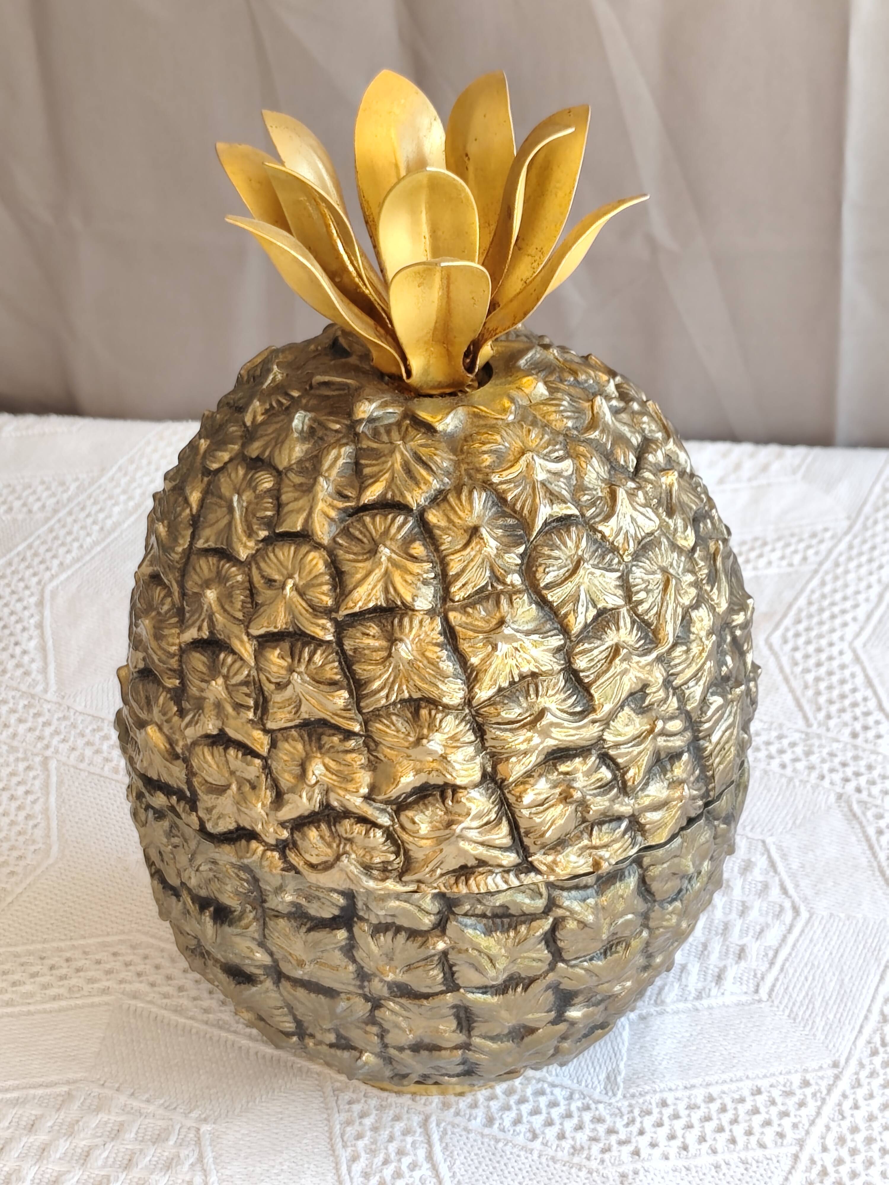 Signed vintage pineapple