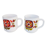 Two Mobil mugs