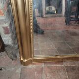 Mirror Louis Philippe 19th gold 144h/106l cms