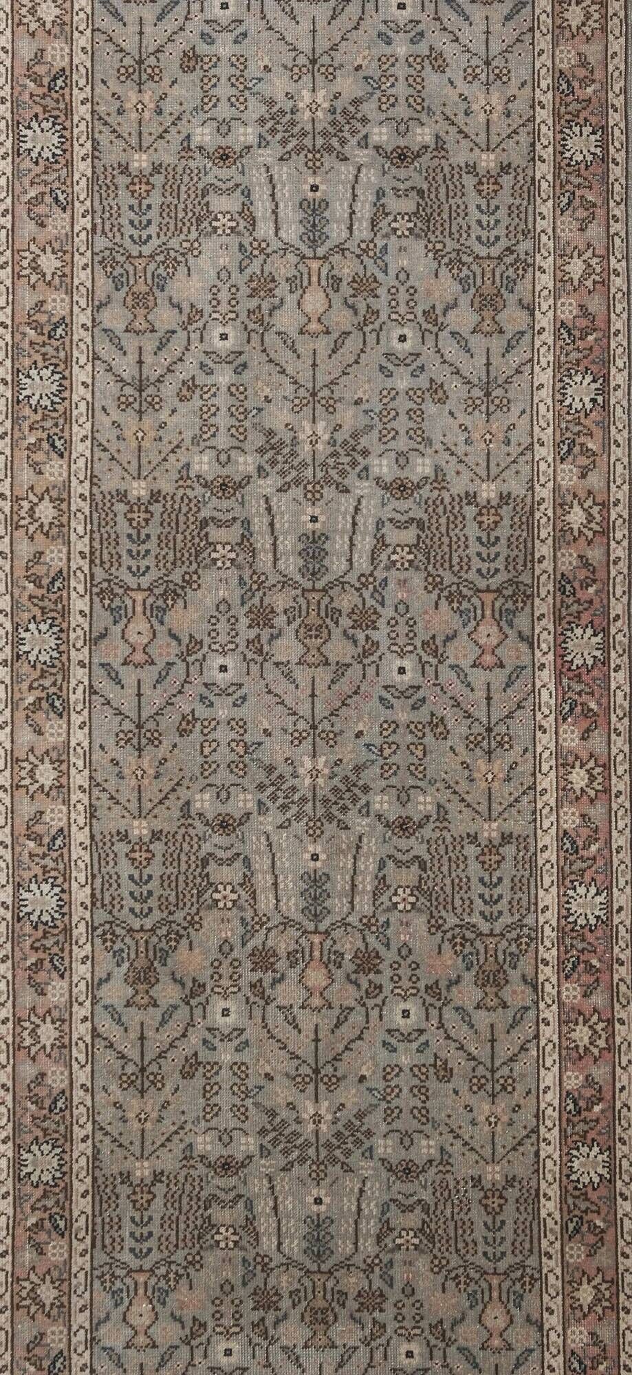 Vintage Turkish hallway rug 80x750 cm