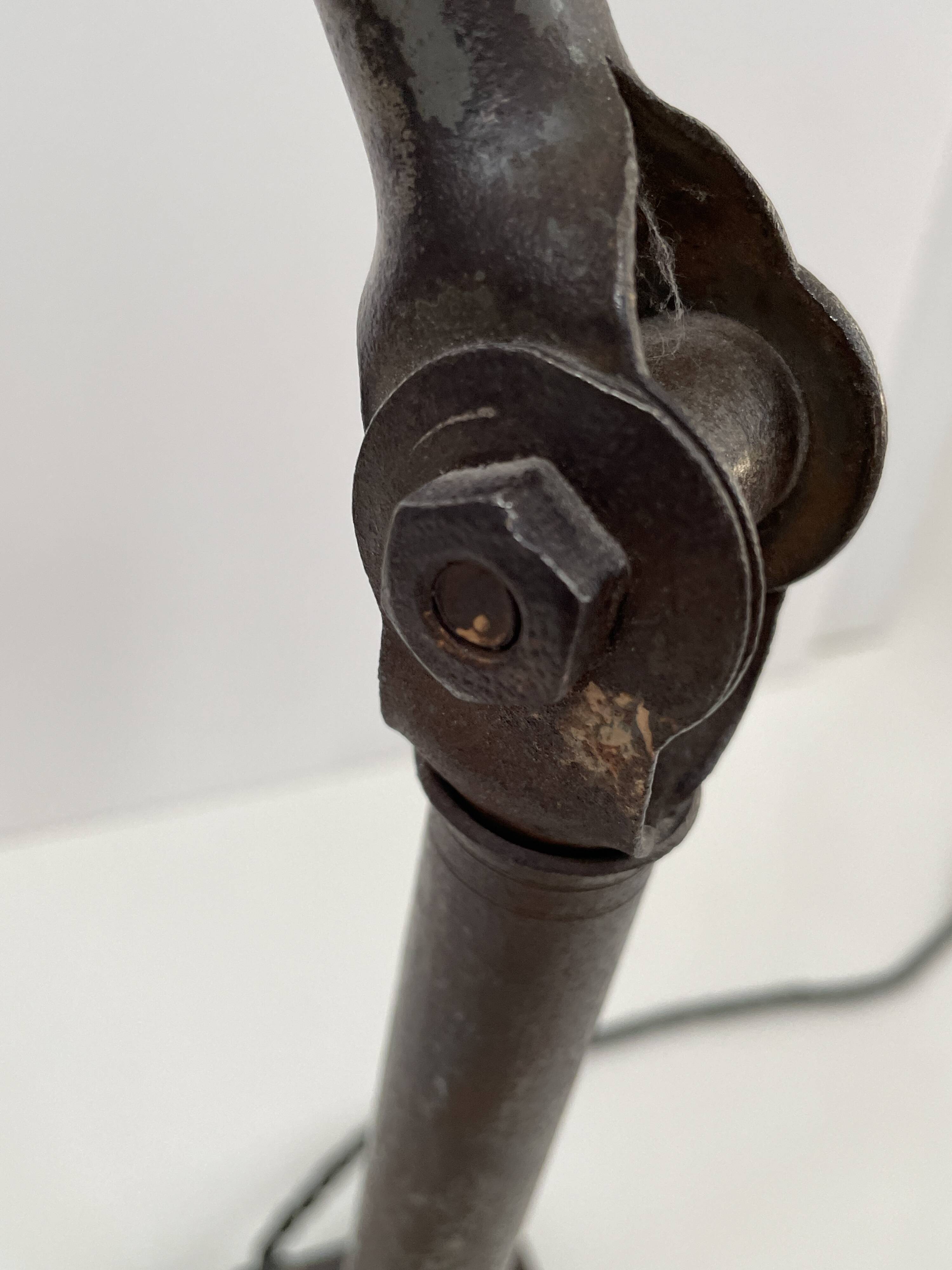 Lampe de bureau ou d'atelier anglaise dugdills